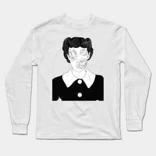 Flower Head Long Sleeve T-Shirt